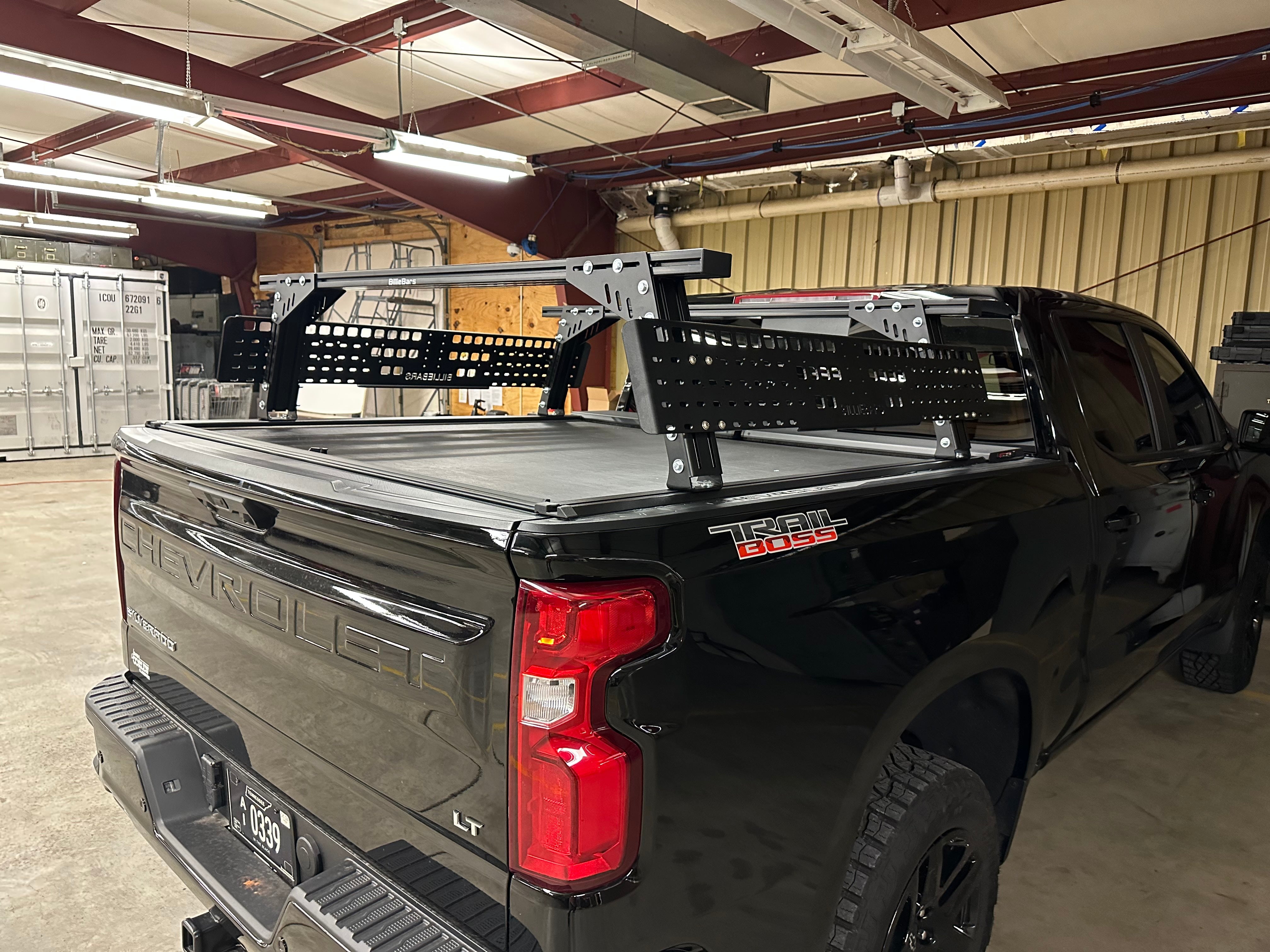 Silverado/Sierra 1500, 2500, 3500 - Bed Rack For Retractable Covers with T-slots