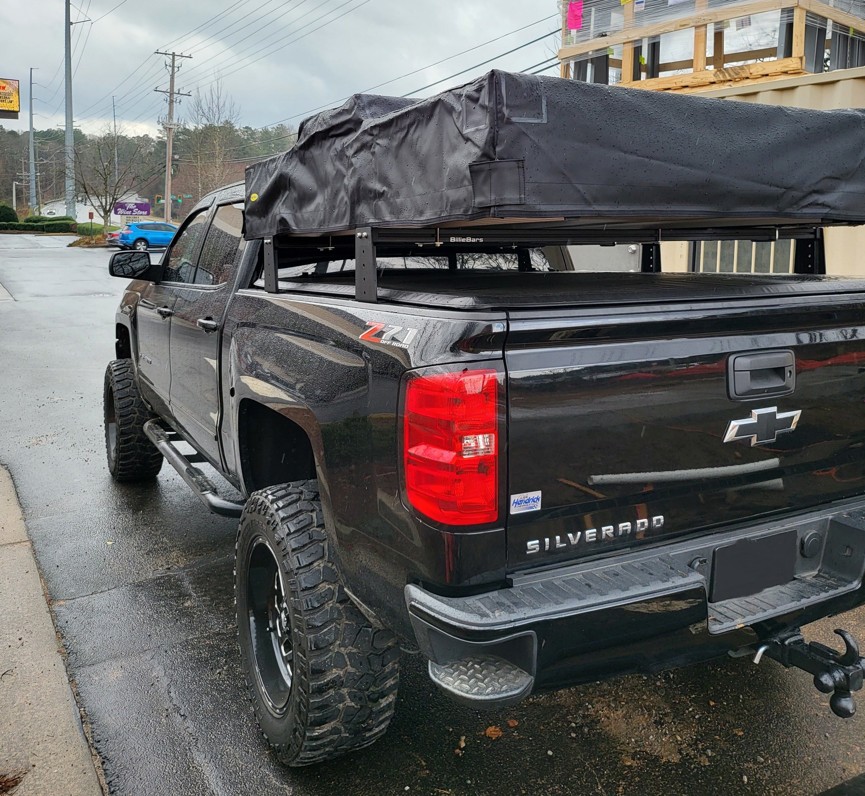 Silverado & Sierra 1500/2500/3500 (2007 - 2025), Low Profile Bed Rack