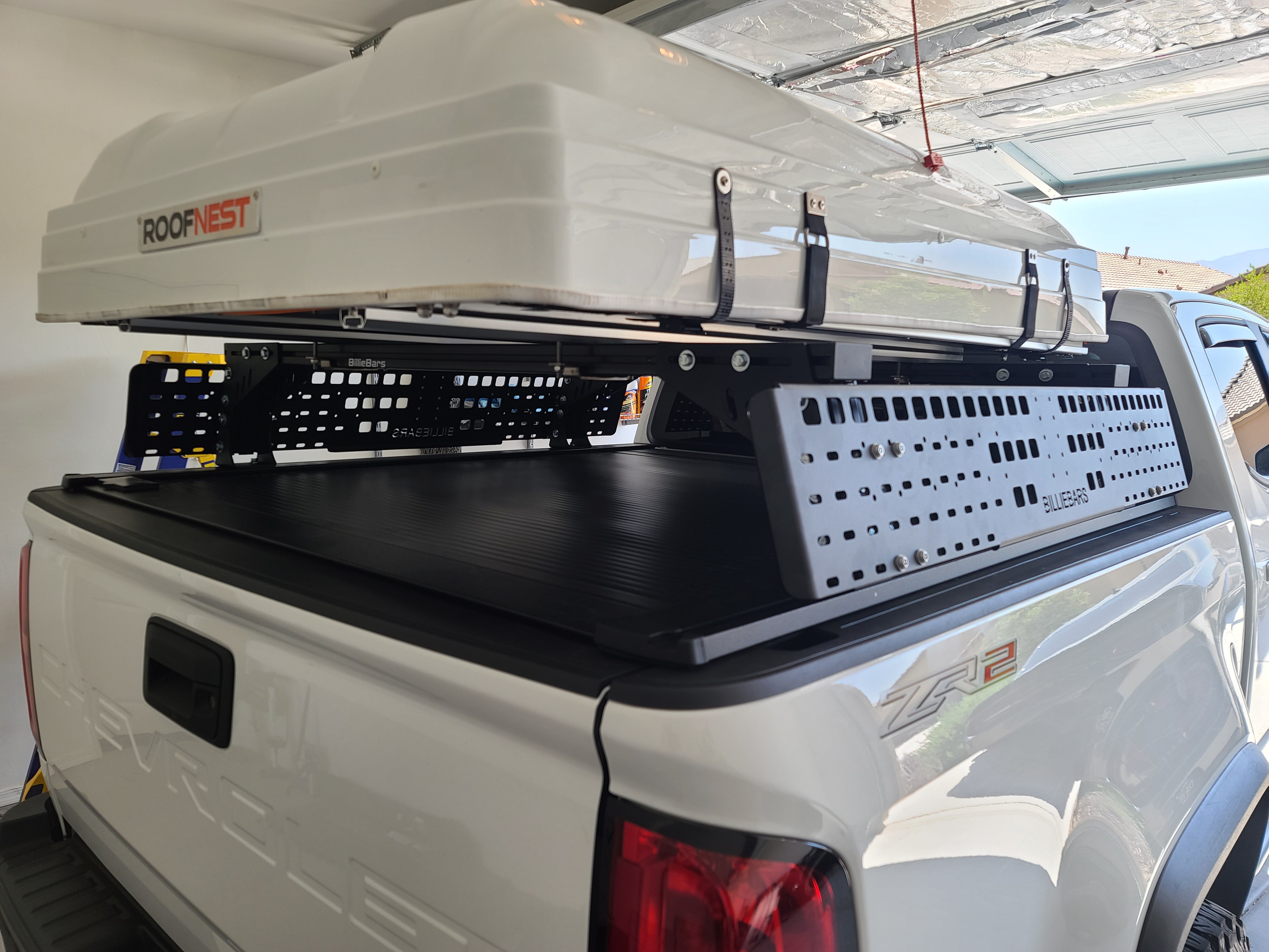 Colorado/Canyon - Bed Rack For Retractable Covers with T-slots