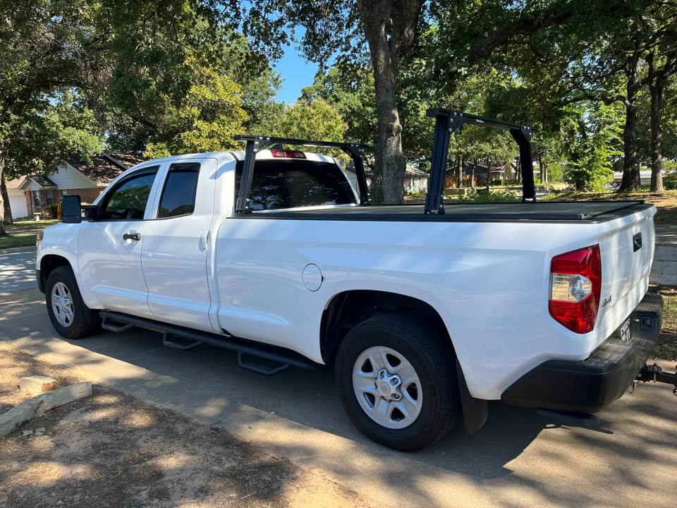 Tundra - Bed Rack for Retractable Covers with T-slots