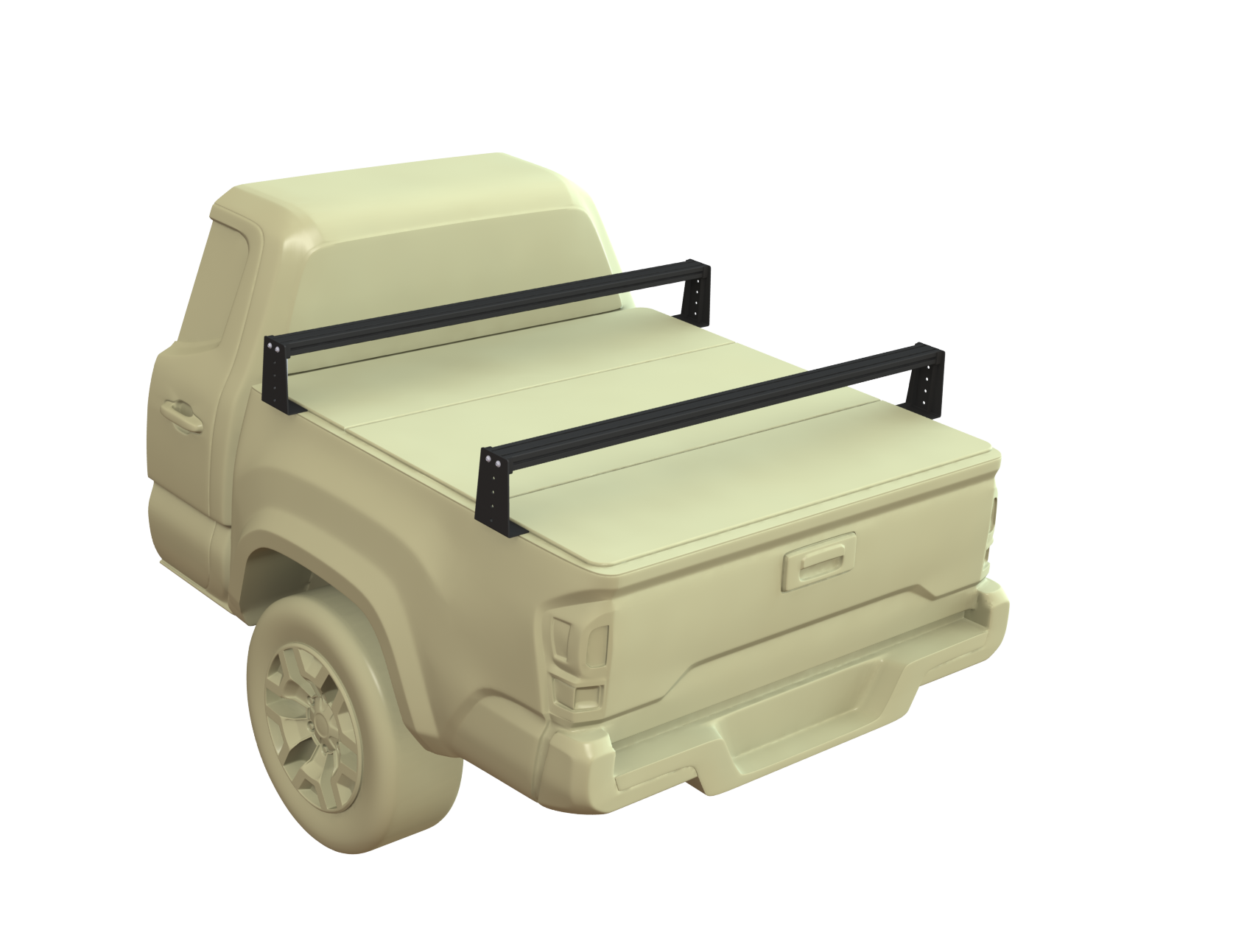 Ford Ranger (2019-2025), Low Profile Bed Rack