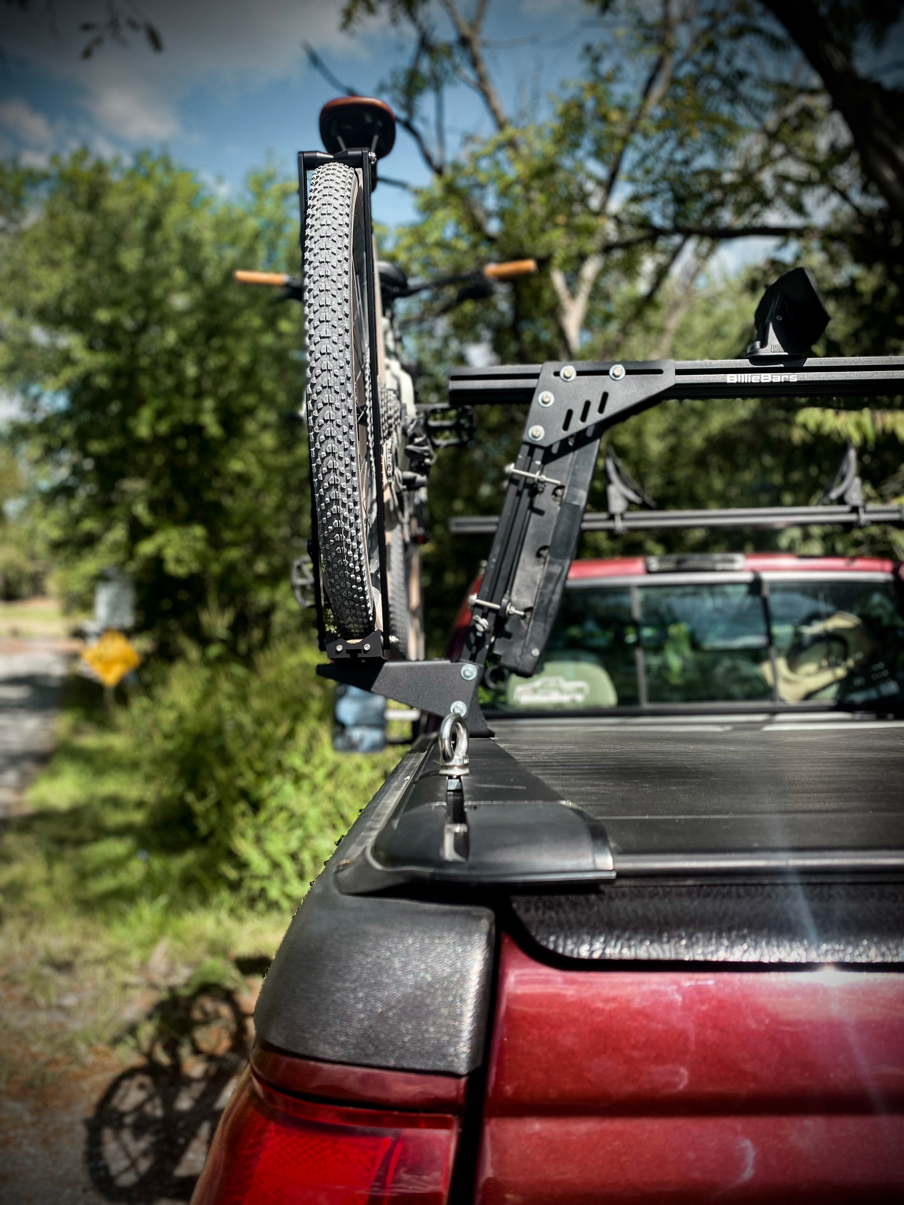 BillieBars - Side Bike Mount Kit (Per Side) for Retractable Covers with T-Slots Rack