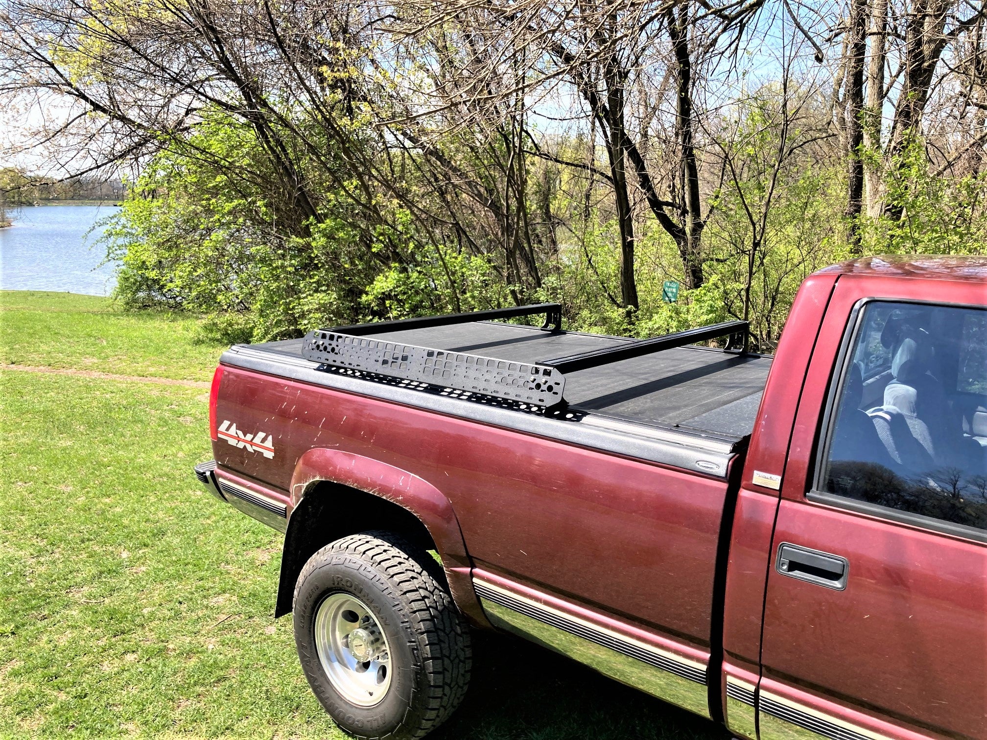 Colorado/Canyon - Bed Rack For Retractable Covers with T-slots