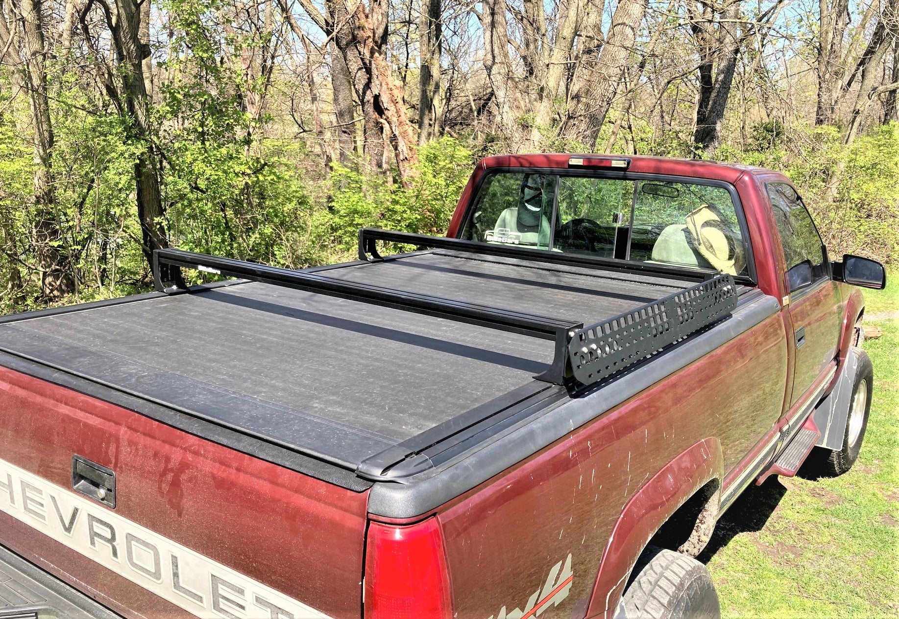 Silverado/Sierra 1500, 2500, 3500 - Bed Rack For Retractable Covers with T-slots