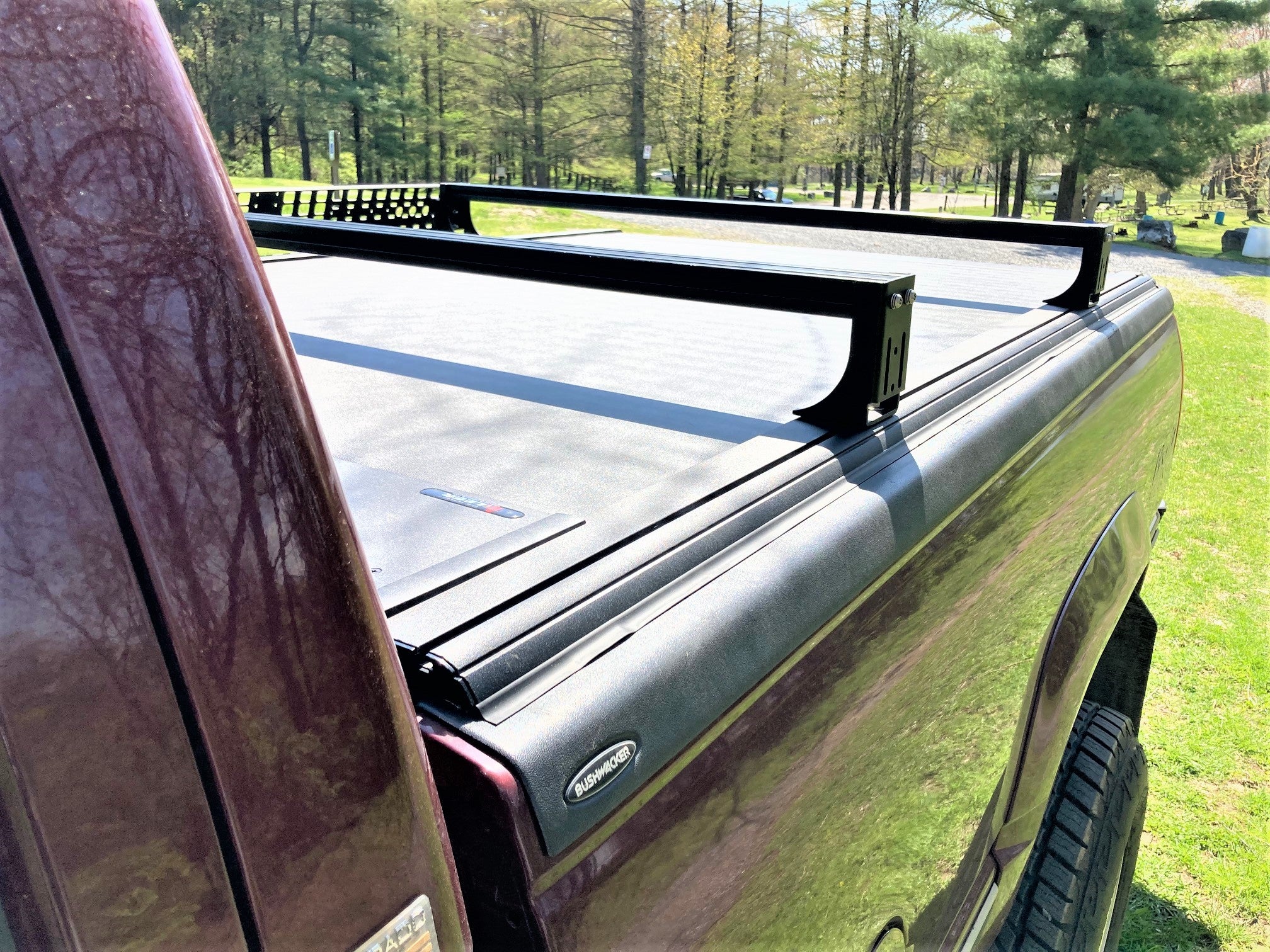 Colorado/Canyon - Bed Rack For Retractable Covers with T-slots