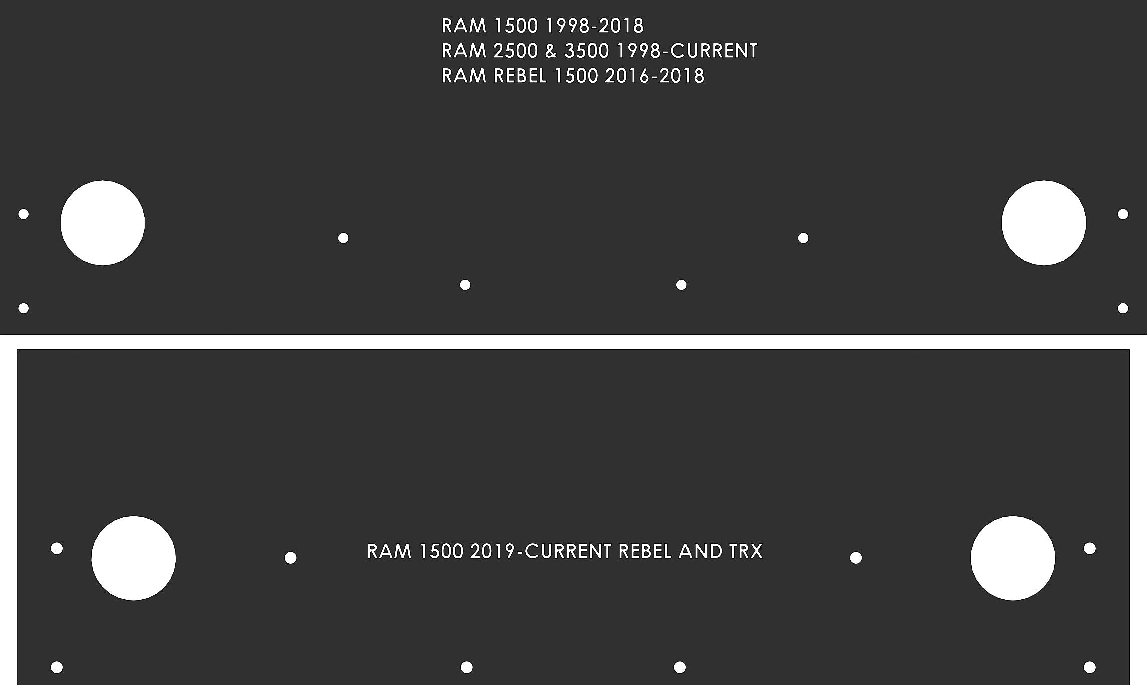 RAM Tailgate Covers (98-Current)