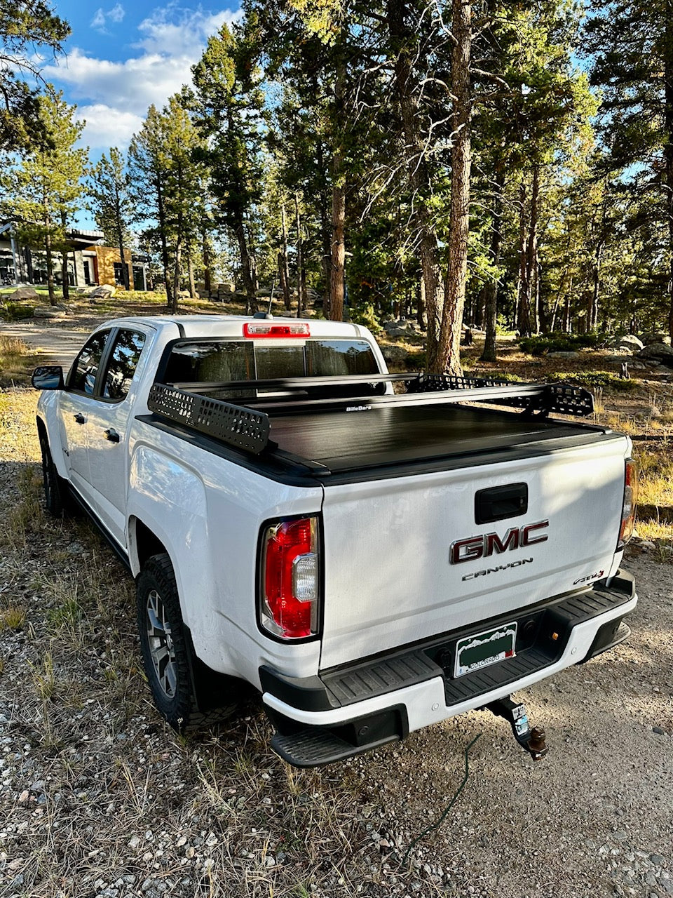 Colorado/Canyon - Bed Rack For Retractable Covers with T-slots