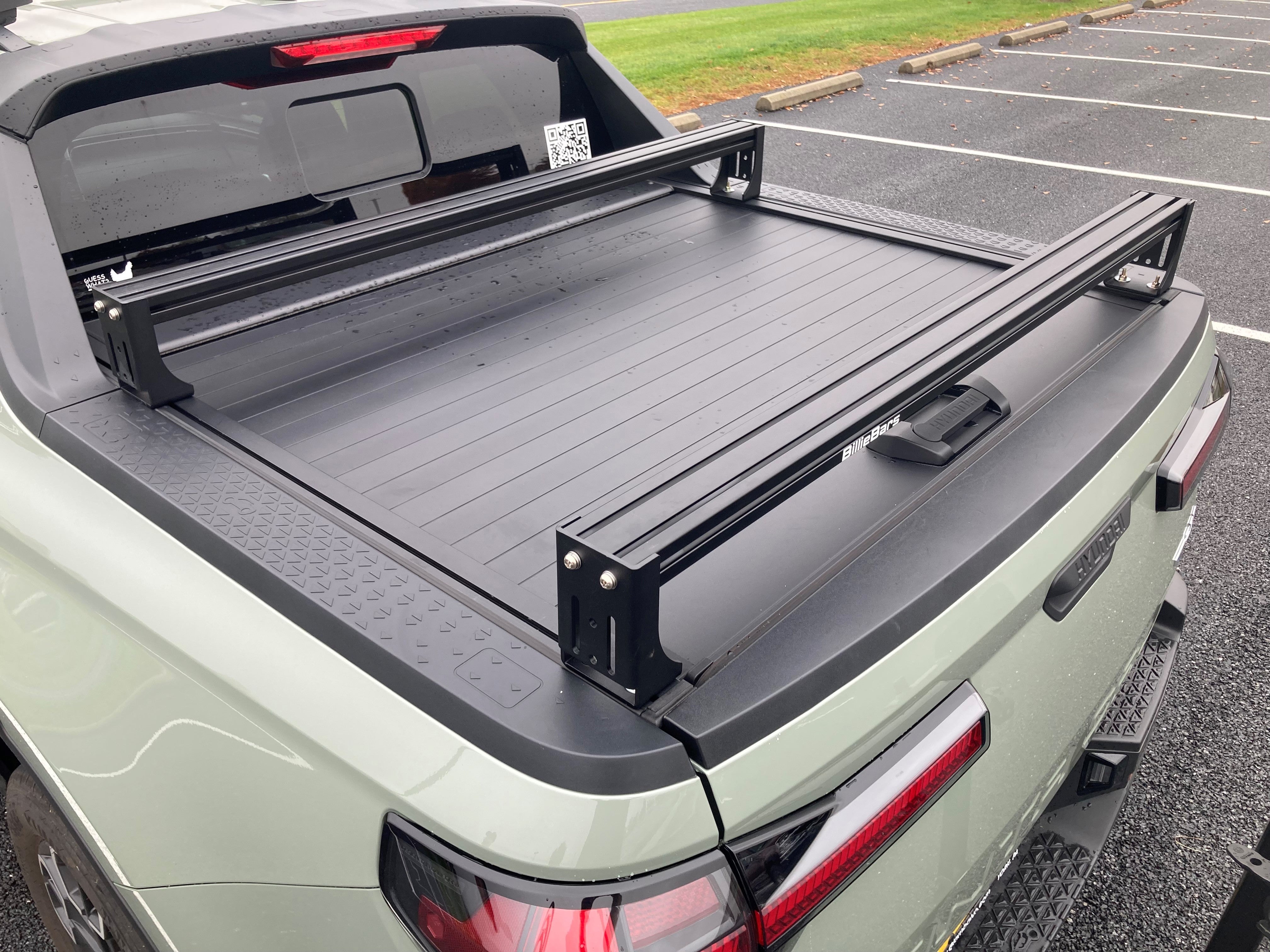 Santa Cruz- Bed Rack For Factory Retractable Cover with T-slots